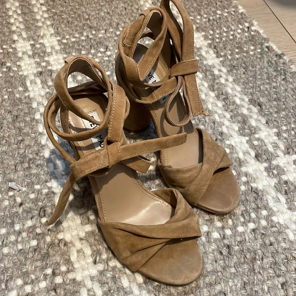 Steve Madden lace up heels size 6.5
